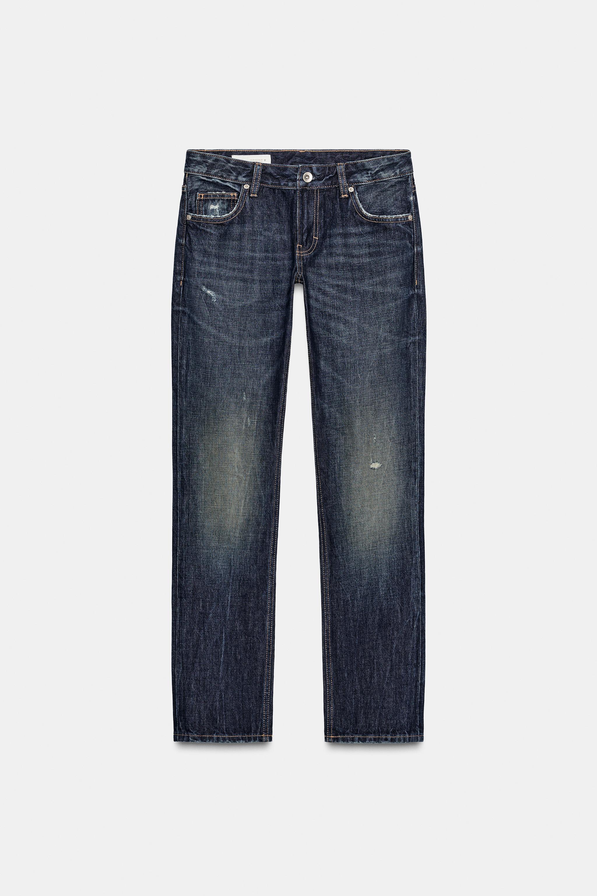 TRF LOW RISE STRAIGHT LEG JEANS